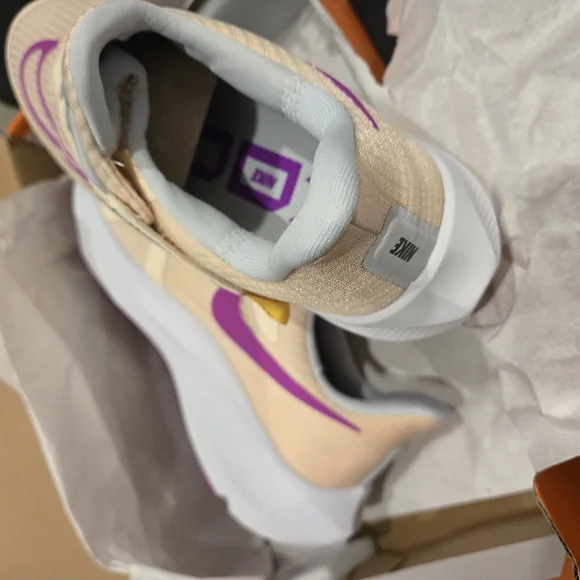 Nike Women's Running Shoes - Purple and Cream - Picture 2 of 4